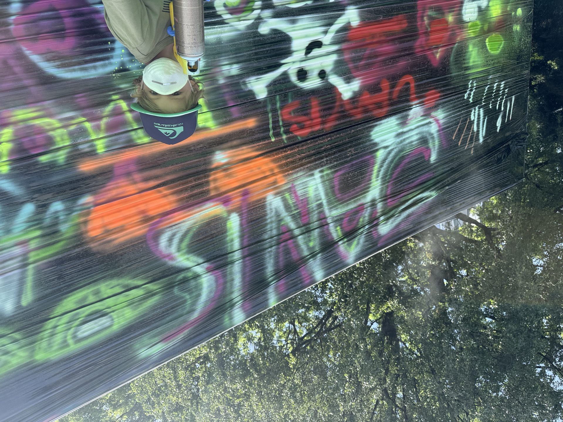 Graffiti von scharfzahn