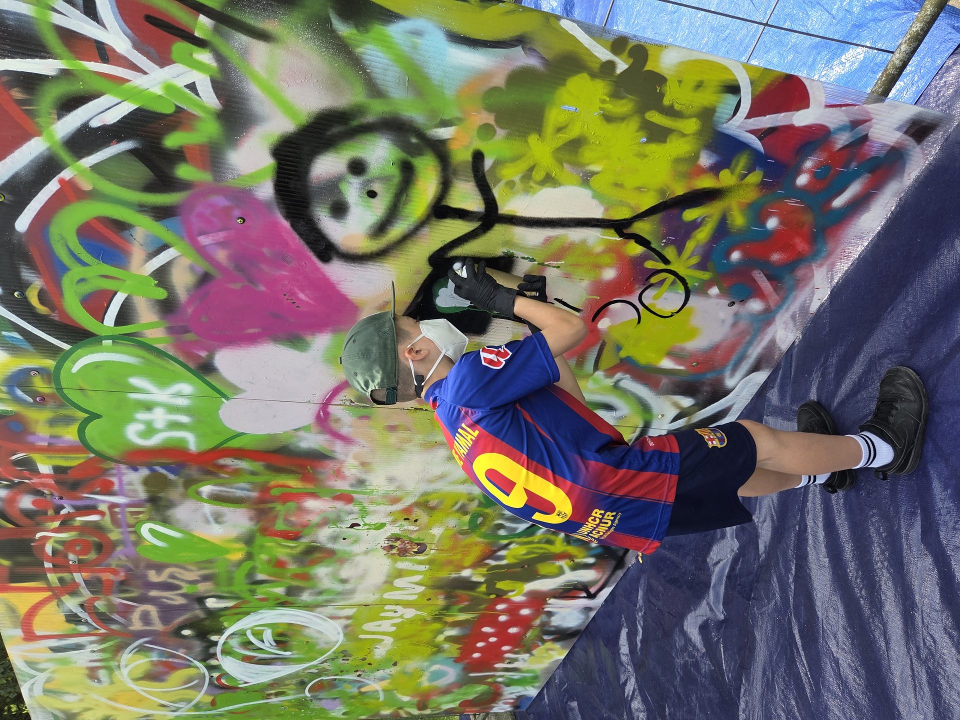Graffiti von Oliver